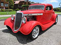 1934 Ford 3-Window Coupe Street Rod for Sale