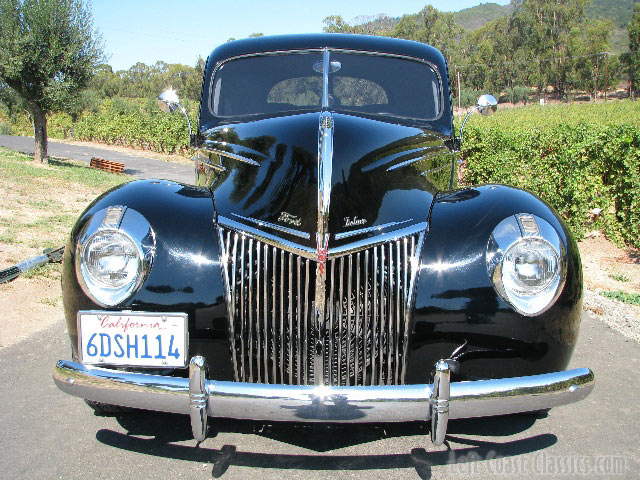 We have a beautiful 1939 Ford Deluxe Coupe Hotrod for sale