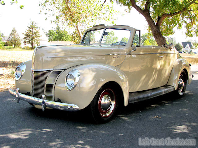 1940 Ford Deluxe Convertible Slide Show