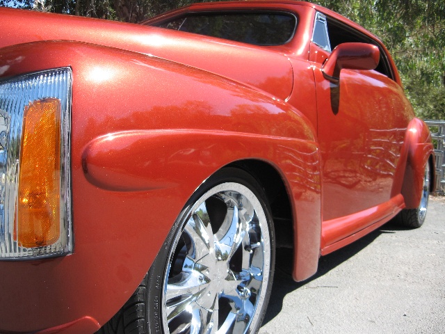 1947 Ford Roadster Close-up