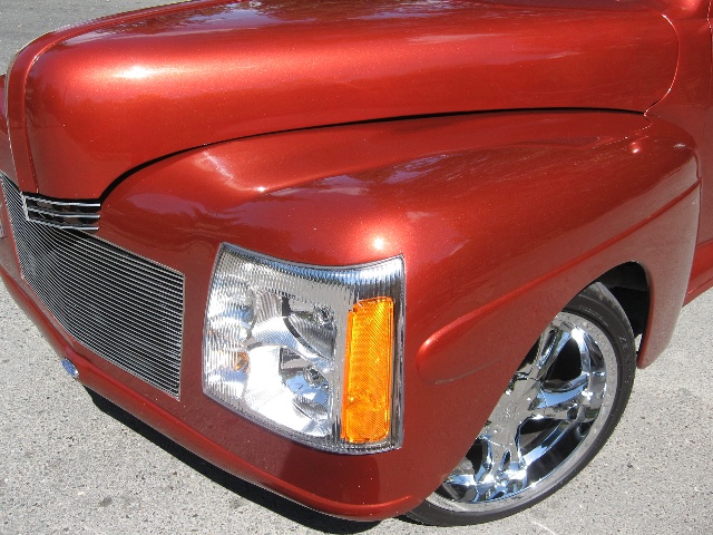 1947 Ford Roadster Close-up