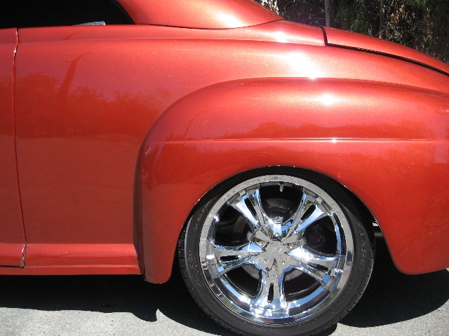 1947 Ford Roadster Close-up