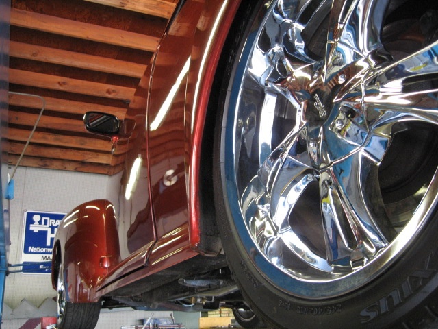 1947 Ford Roadster Close-up Wheels