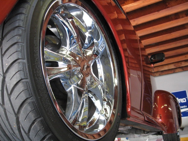 1947 Ford Roadster Close-up Wheels
