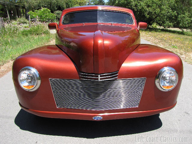 This'47 Ford has been set up like a modern new car built to drive in speed
