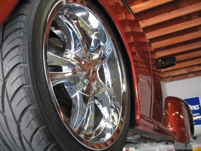 1947 Ford Roadster Close-up Wheels