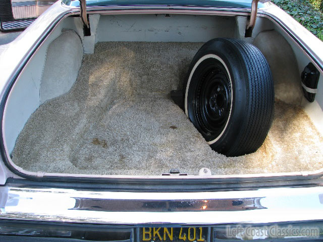 1957 Cadillac Coupe De Ville Trunk