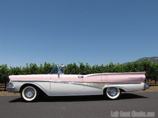 1958 Ford Fairlane Skyliner Convertible