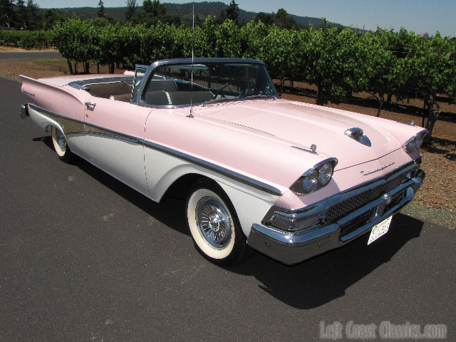 1958 Ford Fairlane Skyliner Convertible