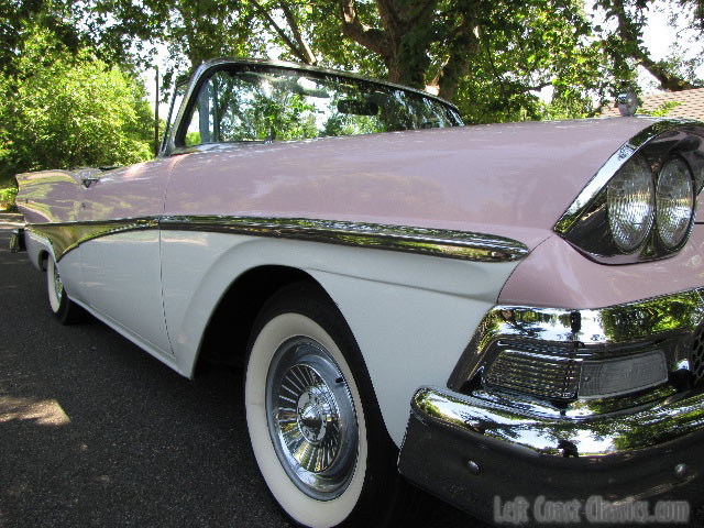 1958 Ford Fairlane Skyliner Convertible