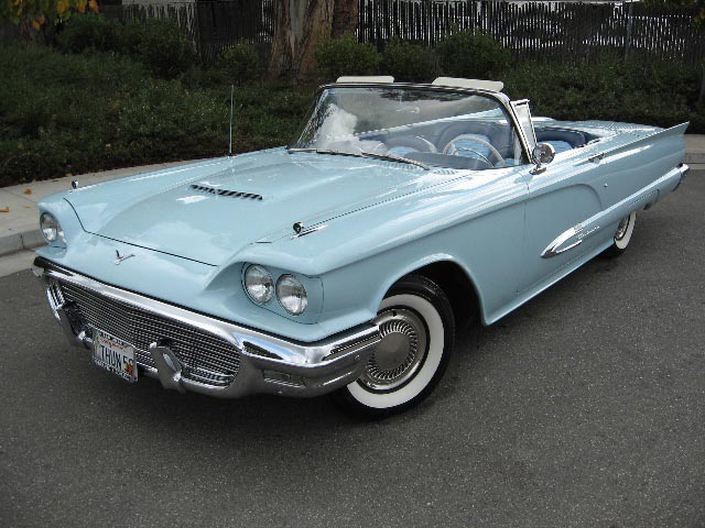 Ford Thunderbird Convertible. 1959 Ford Thunderbird