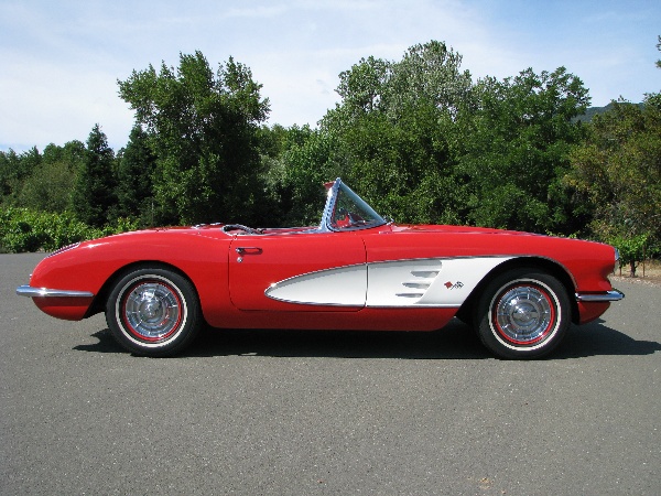 1959 Corvette Convertible Grille