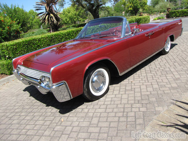 1961 Lincoln Continental Convertible Slide Show
