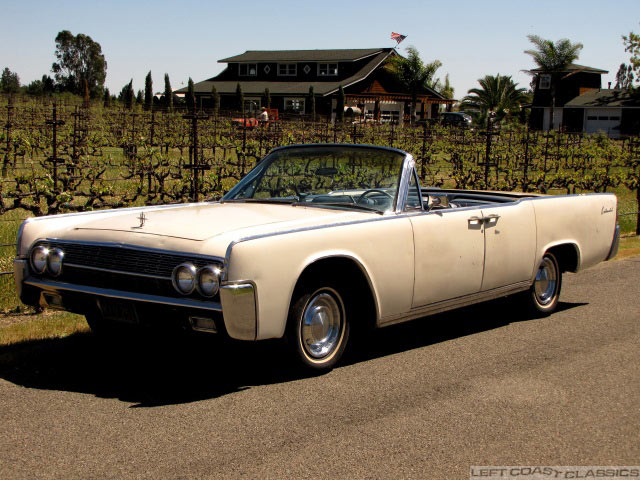 1962 Lincoln Continental Convertible Slide Show