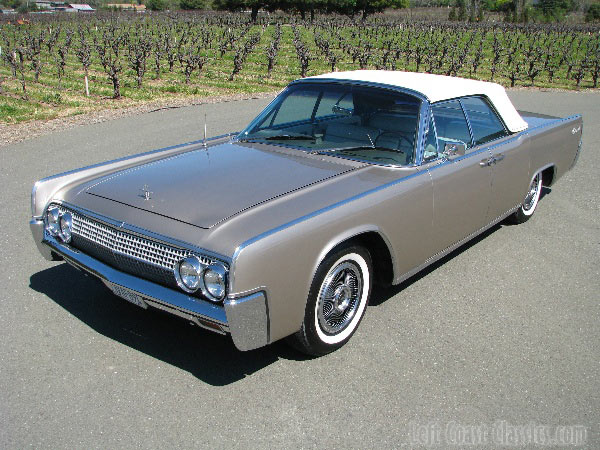 1963 Lincoln Continental Convertible Slide Show
