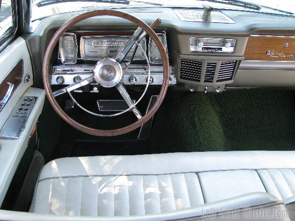 1963 Lincoln Continental Convertible Interior