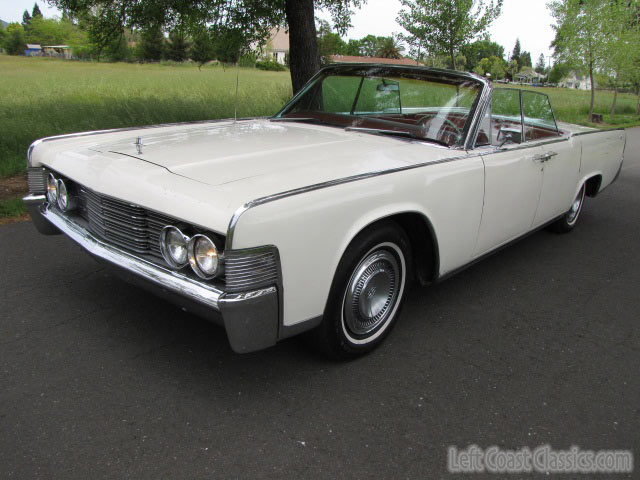 1965 Lincoln Continental Convertible Slide Show