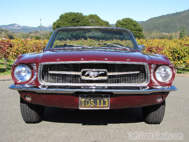 We have a nice old 1967 Ford Mustang Convertible for sale