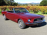 1967 Ford Mustang Convertible C Code