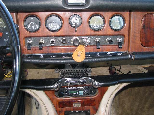 1967 Jaguar 420 Saloon Dash