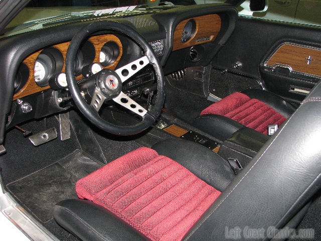 Interior 1969 Ford Mustang Gt 390 Convertible 02 76a