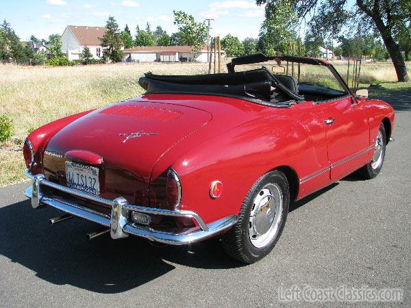 1969 Karmann Ghia Convertible Grille