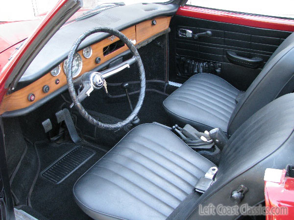 1969 Karmann Ghia Convertible Close-up