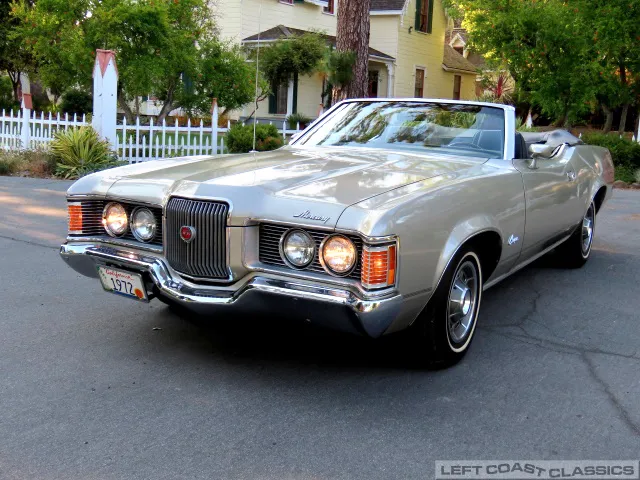 1972 Mercury Cougar XR7 Convertible for Sale