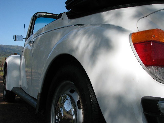 1974 VW Convertible Close-up