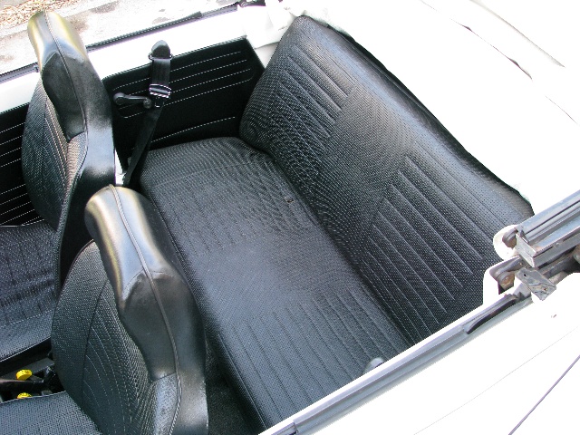 1974 VW Convertible Interior