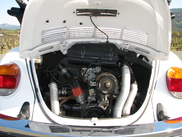 1974 VW Convertible Engine