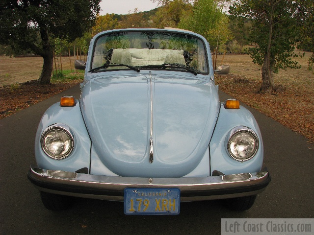 volkswagen beetle convertible blue. 1979 VW Convertible for Sale