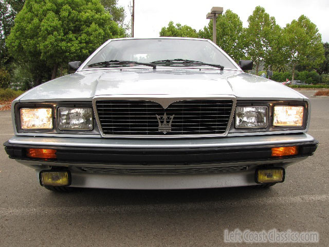 We have a very original 1985 Maserati Bi Turbo for sale