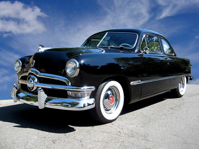 This is a beautiful 1950 Ford Coupe for sale This tastefully restored Ford 