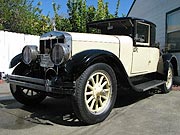 1926 Franklin Rumble Seat Boat Tail Sport Coupe