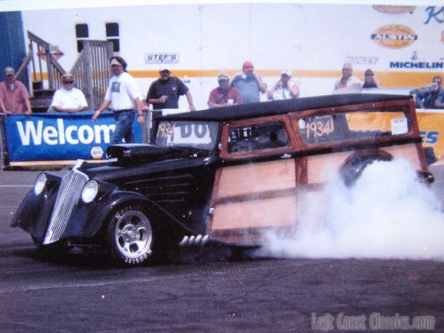 1934 Willys Woody Wagon Drag Car Slide Show