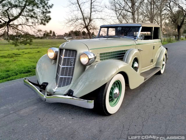 1935 Auburn Phaeton Model 851 for Sale