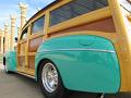1942 Ford Woodie Wagon Rear Close-Up