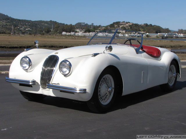 1952 Jaguar XK120 OTS Roadster Slide Show