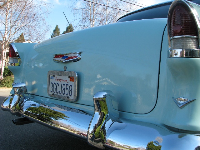 1955 Chevrolet 210 Close-up