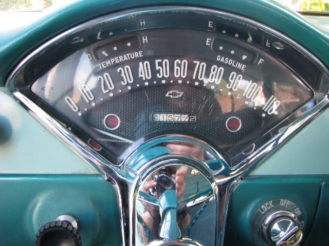 1955 Chevrolet 210 Speedometer