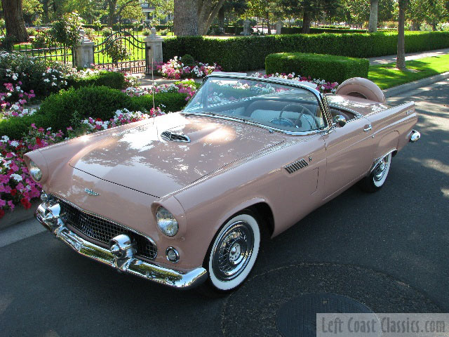 1956 Ford T-Bird Convertible Slide Show