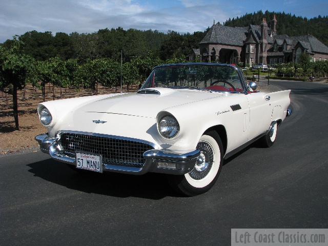 1957 Ford T-Bird Convertible Slide Show