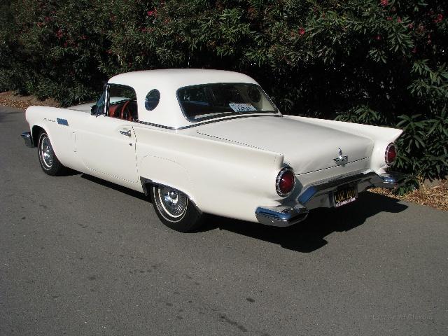 1957 Ford t-bird vin