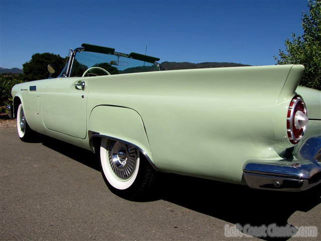 1957 Ford thunderbird willow green #3