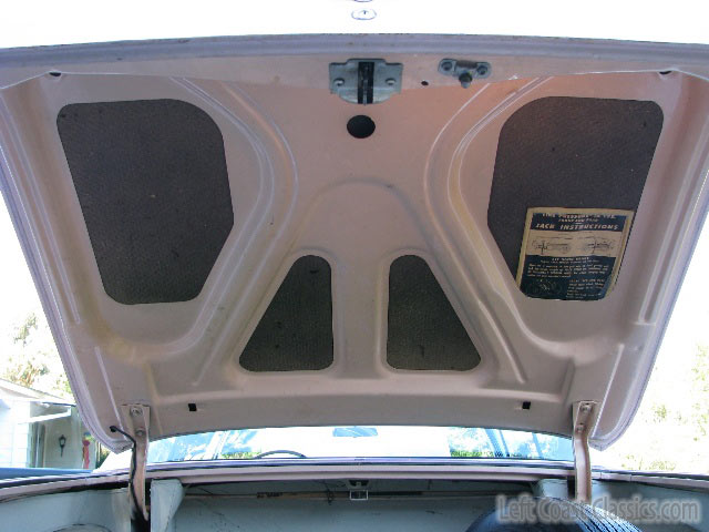 1957 Cadillac Coupe De Ville Trunk