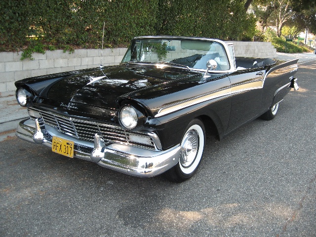 1957 Fairlane Sunliner 500 Slide Show