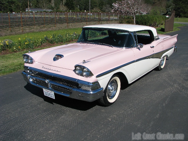1958 Ford fairlane skyliner convertible