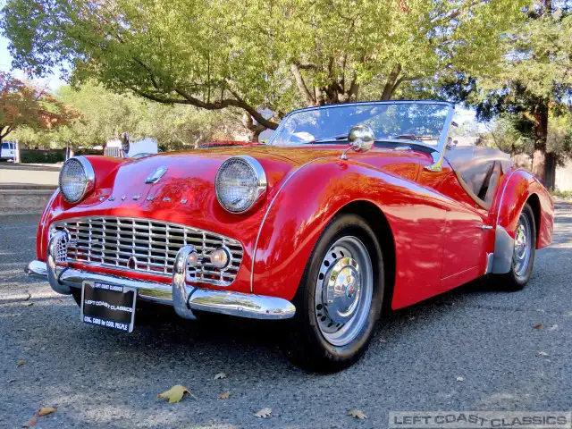 1960 Triumph TR3A Slide Show