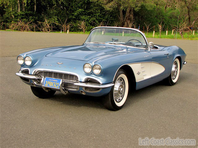 1961 Chevrolet Corvette Convertible Slide Show